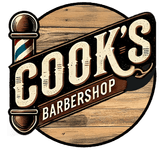 Cook's Barbershop logo