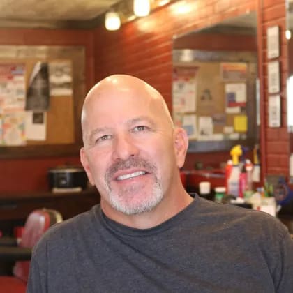 Portrait of Paul Cook, Owner